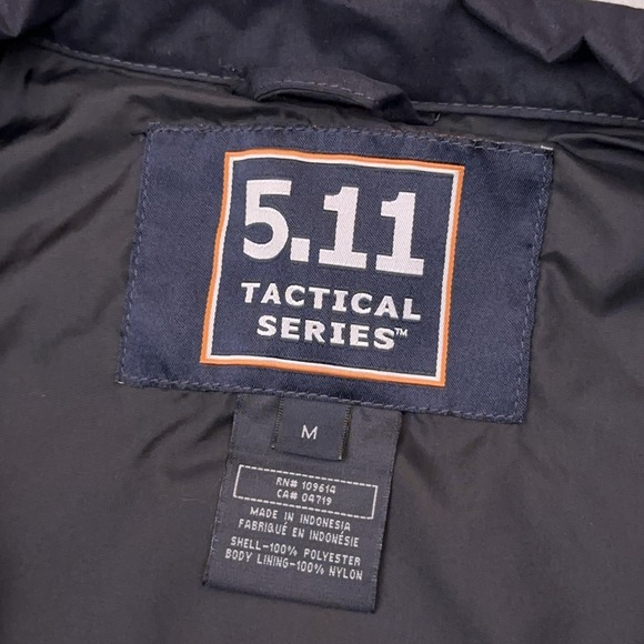 5.11 Tactical Response Jacket Men's Medium‎ Black US CALVARY Windbreaker 48016 - Picture 4 of 8
